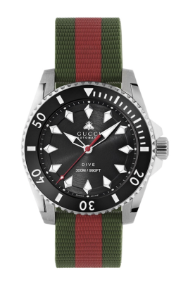 Gucci Watch 40 mm Dive Automatic Black Dial YA136349
